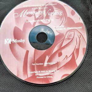 Maternity Nursing CD Companion Sixth Edition Lowdermilk Perry 2003
